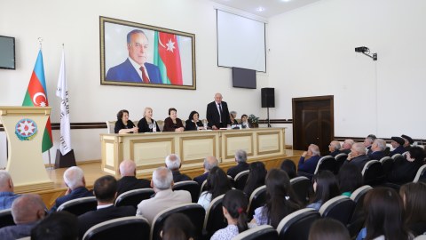 Məzunlar 50 ildən sonra bir araya gəldilər - FOTO