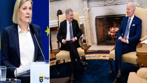Bayden Finlandiya və İsveç liderlərilə danışıqlar apardı