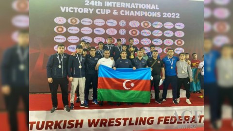 Güləşçilərimiz Antalyada 24 medal qazandılar