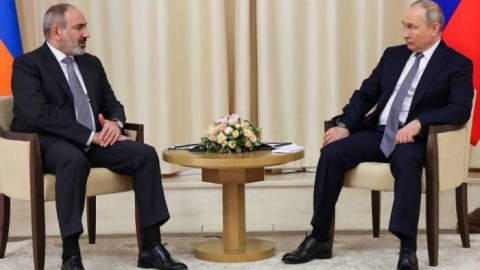 Paşinyan Putinlə Qarabağdan DANIŞDI