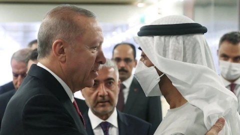 Ərdoğan BƏƏ-nin yeni prezidenti ilə görüşdü
