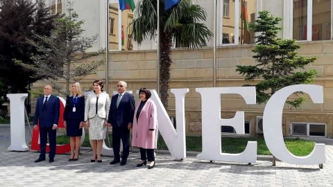 Litvanın Birinci xanımı UNEC-də açılışa qatıldı - FOTO