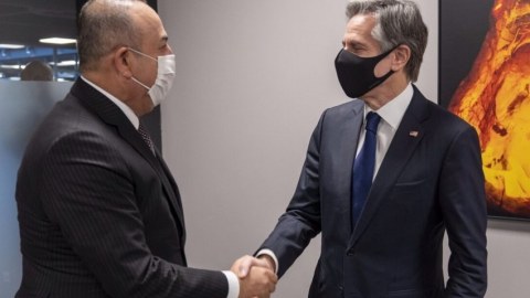 Çavuşoğlu Blinkenlə görüşdü - NATO müzakirəsi