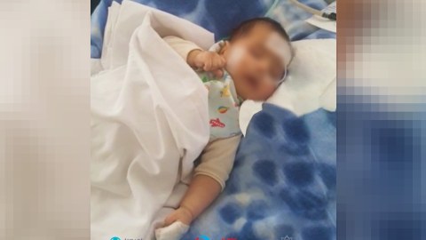 3 aylıq körpə ölümdən döndü