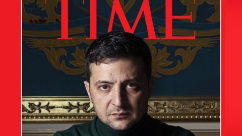 Zelenski ilin ən nüfuzlu adamı seçildi