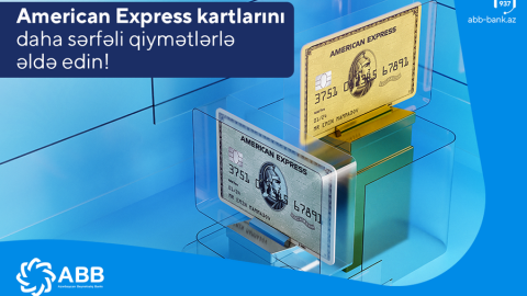 ABB-nin “American Express” kartlarında böyük endirimlər!