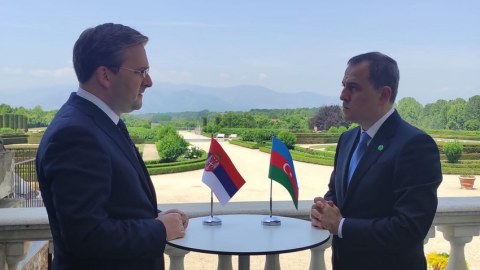 Azərbaycan və Serbiya XİN başçıları görüşdü