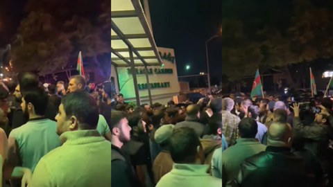 Keşlədə ETİRAZ: Şəhidlər Xiyabanı yaxınlığında gecə klubu açıldı – VİDEO