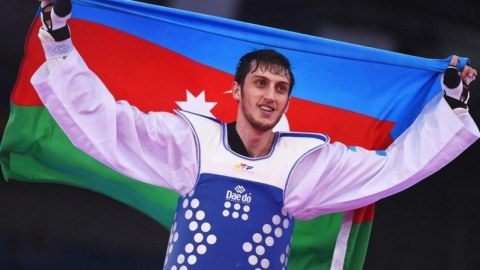 Olimpiya çempionumuz birinci ola bilmədi