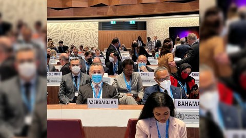 Nazir Ümumdünya Səhiyyə Assambleyasının sessiyasında
