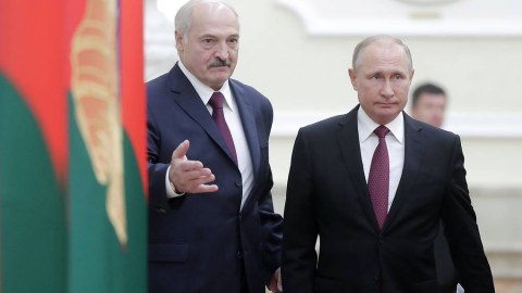 Putin və Lukaşenko Soçidə görüşdülər