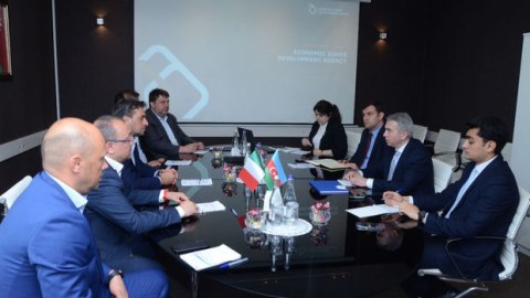 İtaliya şirkəti ilə Qarabağ müzakirə edildi