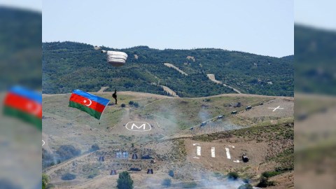 Azərbaycan hərbçiləri “Efes-2022” təlimində - VİDEO