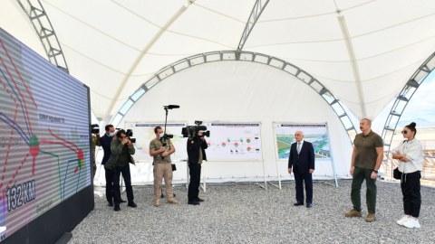 Prezident birinci xanımla Füzuli və Cəbrayılda - YENİLƏNİB