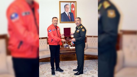 Azərbaycan-Türkiyə hərbi əməkdaşlığı müzakirə edildi - FOTO