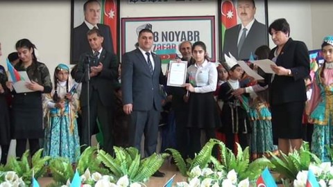 Lerikli məktəblilər mukafatlandırıldı - FOTOLAR