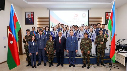 Gömrük Akademiyasında Müstəqillik Günü qeyd edildi