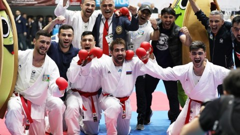 İdmançılarımız Avropa Çempionatının finalında - FOTO