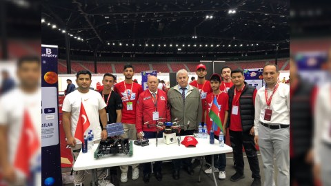 Rektor "TEKNOFEST Azərbaycan"da - FOTOLAR