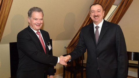 Finlandiya Prezidenti İlham Əliyevi təbrik etdi