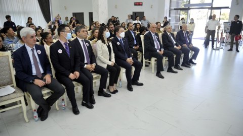 Rəsm müsabiqəsinin qalibləri mükafatlandırıldı - FOTOLAR