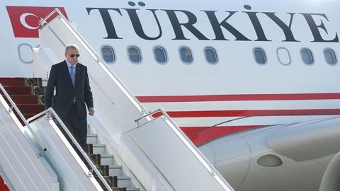 Ərdoğan Bakıya yola düşdü