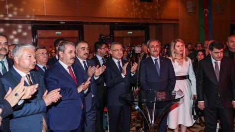 Ankaradakı Səfirliyimiz rəsmi qəbul keçirdi - FOTOLAR