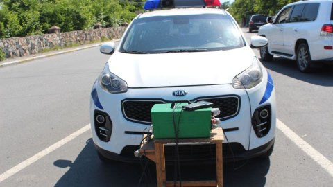 Polis Zaqatalada reyd keçirdi