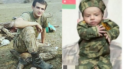 Şəhidin qardaşı doğuldu, onun adını qoydular