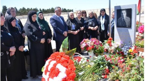 Abşeronda şəhid Babək Allahverdiyevin doğum günü qeyd edildi - FOTOLAR