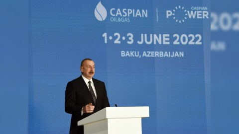 Prezidentdən “Bakı Enerji Həftəsi”nin iştirakçılarına müraciət