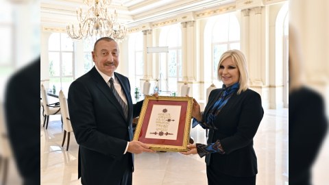 Prezident Serbiya Baş nazirinin müavinini qəbul edib