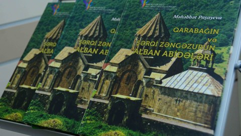 “Qarabağın və Şərqi Zəngəzurun alban abidələri” təqdim olundu