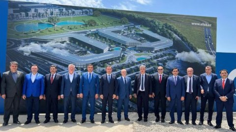 Deputatlar Ələt Azad İqtisadi Zonasında - FOTO
