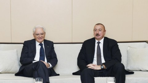Prezident italiyalı həmkarına məktub GÖNDƏRDİ