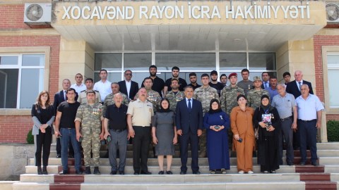 Xocavənddə qazilərə və şəhid ailələrinə medallar verilib