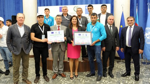 Aqrar Sahə üzrə Ideathon başa çatdı - FOTOLAR