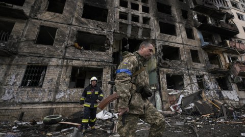 Kiyev yenidən bombalandı