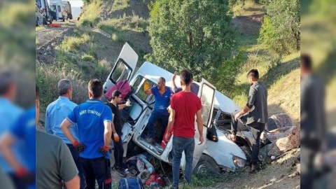 Türkiyədə ağır qəza: 4 ölü, 6 yaralı
