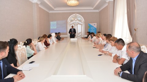 Xırdalanda təlim keçirilib - FOTO