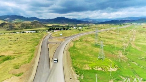 Hadruta aparan yoldan yeni görüntülər - FOTOLAR