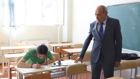 GDU-də imtahanlar başlayıb - FOTO