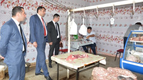 Daşkəsəndə ət satışı məntəqələrində reydlər keçirildi