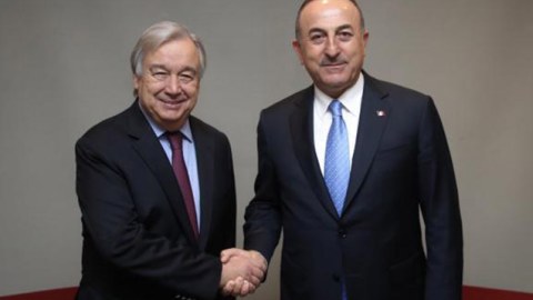 Çavuşoğlu ilə Quterreş arasında taxıl söhbəti