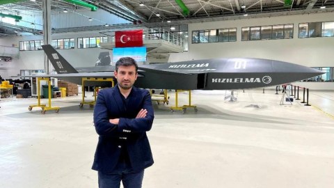 Bayraktar “Kızılelma”nın görüntüsünü yaydı - FOTO