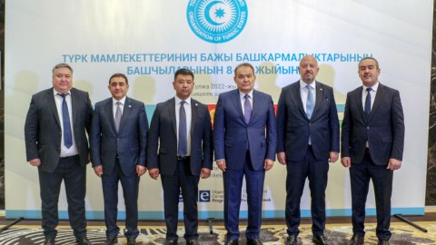 Gömrük xidməti rəhbərləri Bişkekdə görüşdülər - FOTO