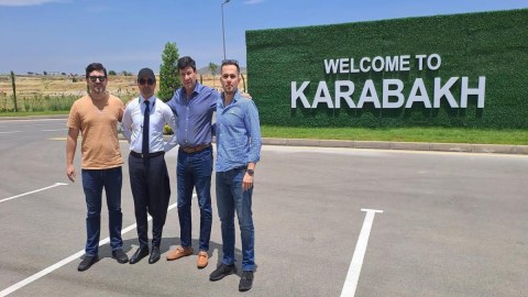 Paraqvaylı deputatlar Füzulidə - FOTO