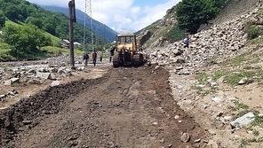 Bu yolda hərəkət bərpa edildi - FOTO
