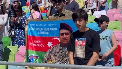 Şəhid ailələri və qazilər Qran-prinin finalında