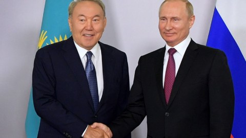 Nazarbayev Moskvada Putinlə görüşdü